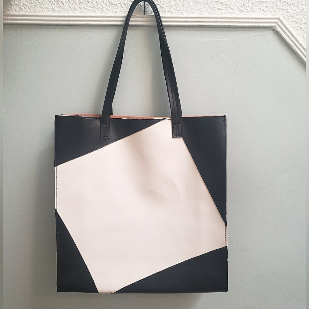 New Opening Ceremony & Estee Lauder Colab Faux Leather Tote Bag